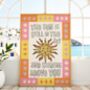 Sun In The Sky And Shining Above You Print, thumbnail 4 of 4