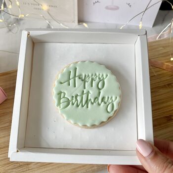 Birthday Letterbox Personalised Vanilla Cookie, 8 of 12