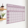 Personalised Family Weekly Acrylic Whiteboard Planner, Various Colours, thumbnail 9 of 9