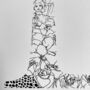 'Letter L' Linear Illustration Print, thumbnail 5 of 7