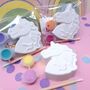 Paint Your Own Unicorn Shape Craft Kit Party Bag Fillers Girls, thumbnail 6 of 6