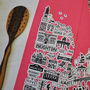 Brighton Illustrated Colourful Tea Towel, thumbnail 7 of 10