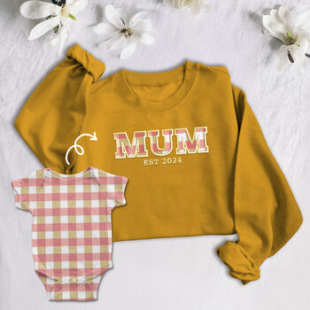 Personalised 'Mum' Appliqué Keepsake Sweatshirt, 3 of 10