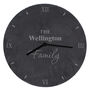 Personalised Family Slate Clock, thumbnail 5 of 5