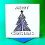 Papercut Tree Christmas Card, thumbnail 2 of 4