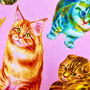 Crazy Cat Lady Designer Lampshade, thumbnail 4 of 7