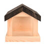 Wall Mounted Wooden Bird Feeding Table With Apex Roof, thumbnail 8 of 8