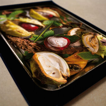 Personalised Conkers | Little Things In Tins Autumn Nursery Art, 3 of 3