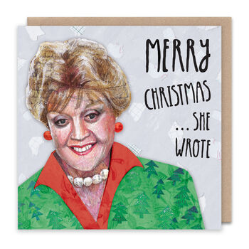 Angela Lansbury Christmas Card, 4 of 5