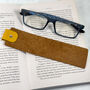 Three Years And Counting Leather Anniversary Bookmark, thumbnail 6 of 7