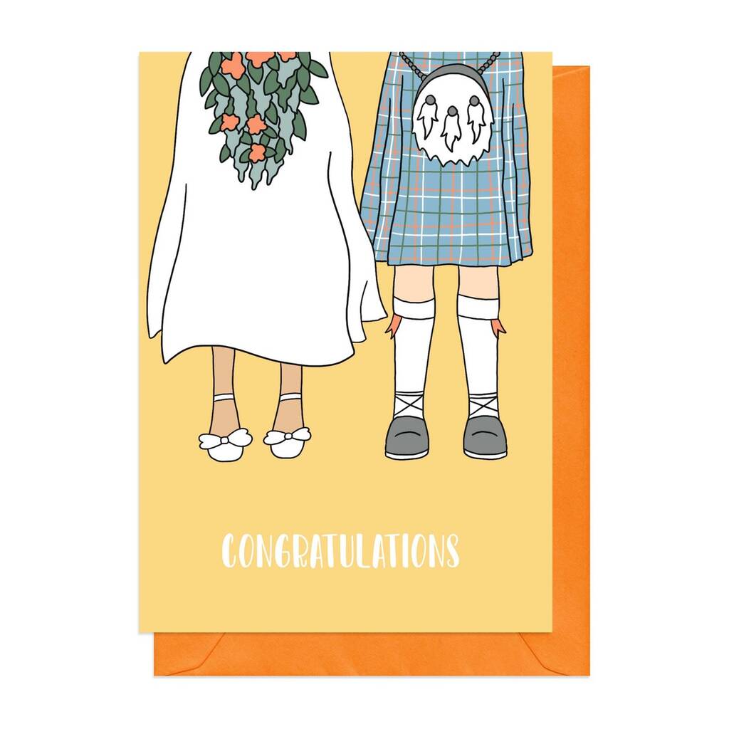 scottish-wedding-card-by-neon-magpie-notonthehighstreet