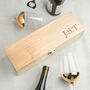 Personalised Monogram Wine Box, thumbnail 4 of 7