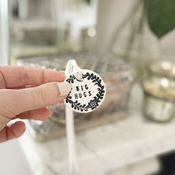 Big Hugs Porcelain Token With Personalised Card, 2 of 6