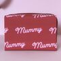 Mummy Typographic Mother's Day Wrapping Paper, thumbnail 3 of 4