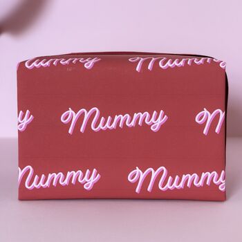 Mummy Typographic Mother's Day Wrapping Paper, 3 of 4