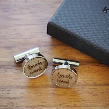 'Touch Wood' Cufflinks, 3 of 6