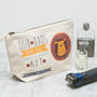 Personalised Wash Bag For Dad, thumbnail 5 of 8