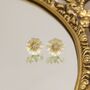 Chrysanthemum Earring In Ivory, thumbnail 1 of 3