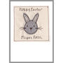 Personalised Rabbit New Baby Girl Or 1st Birthday Card, thumbnail 7 of 12
