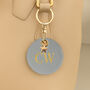 Personalised Vegan Leather Bag Accessory With Charm, thumbnail 4 of 8
