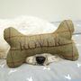 Personalised Tweed Dog Bone, thumbnail 1 of 6