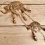 Double Elephant Wind Chime With Bells, thumbnail 1 of 6