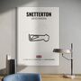 Snetterton F1 Track Print F1 Gift, thumbnail 2 of 2