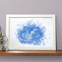 Personalised Baby Ultrasound Scan Illustration Print, thumbnail 3 of 6