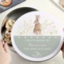 Personalised Spring Bunny Cake Tin, thumbnail 1 of 3