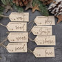 Mindful Christmas Gift Tags Want Wear Need Read, thumbnail 3 of 3