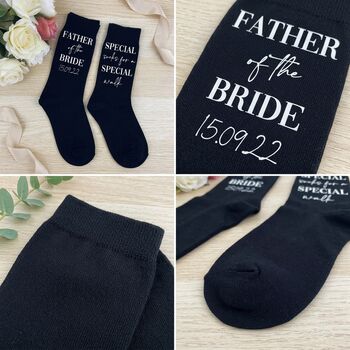 Personalised Groomsmen Gifts Groom Wedding Socks, 7 of 9