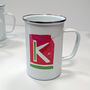 Large Enamel Alphabet Mug, thumbnail 6 of 11