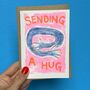 Send A Hud Sympathy Risograph Card, thumbnail 1 of 3