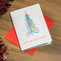 Merry And Bright Christmas Card, thumbnail 2 of 2