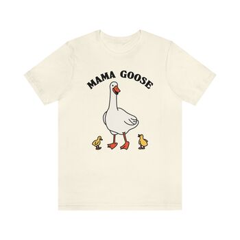 'Mama Goose' Cute Retro Mom Shirt Mothers Day Gift, 6 of 7