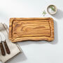 Natural Olive Wood Carving Board, thumbnail 3 of 6