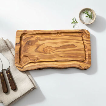 Natural Olive Wood Carving Board, 3 of 6