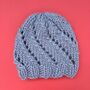 Twist And Shout Beanie Knitting Kit, thumbnail 2 of 5