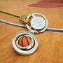 Personalised Spinning Basketball Keyring, thumbnail 1 of 3