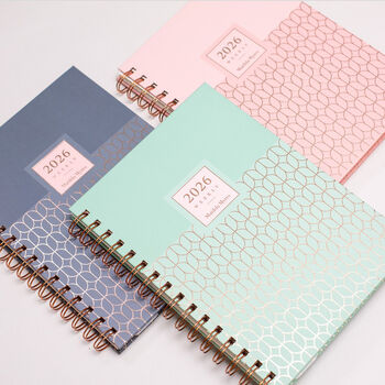 2026 Diary Matilda Myres A5 Week In View Wiro Personalised, 3 of 12