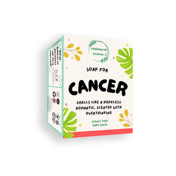 Soap For Cancer Funny Novelty Zodiac Gift, 5 of 6