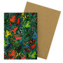 Dendrobatidae Dart Frog Print A6 Greetings Cards, thumbnail 7 of 7