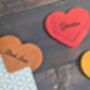 Corner Personalised Leather Bookmark Gift, thumbnail 2 of 6