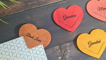 Corner Personalised Leather Bookmark Gift, 2 of 6