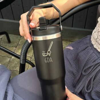 Personalised Water Bottle For Golf, 2 of 5
