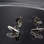 Sailboat Cufflinks Silver Nautical Gift For Sailors And Ocean Lovers, thumbnail 3 of 5