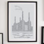 Battersea Power Station Citography Skyline Print, thumbnail 5 of 8