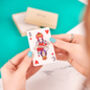 Personalised Couples Kings And Queens Wallet Card, thumbnail 1 of 6