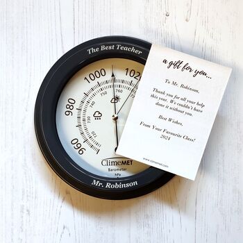 Personalised Teacher's Barometer, 3 of 10