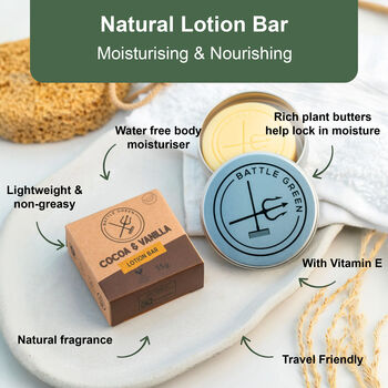 Natural Solid Lotion Bar, 3 of 7